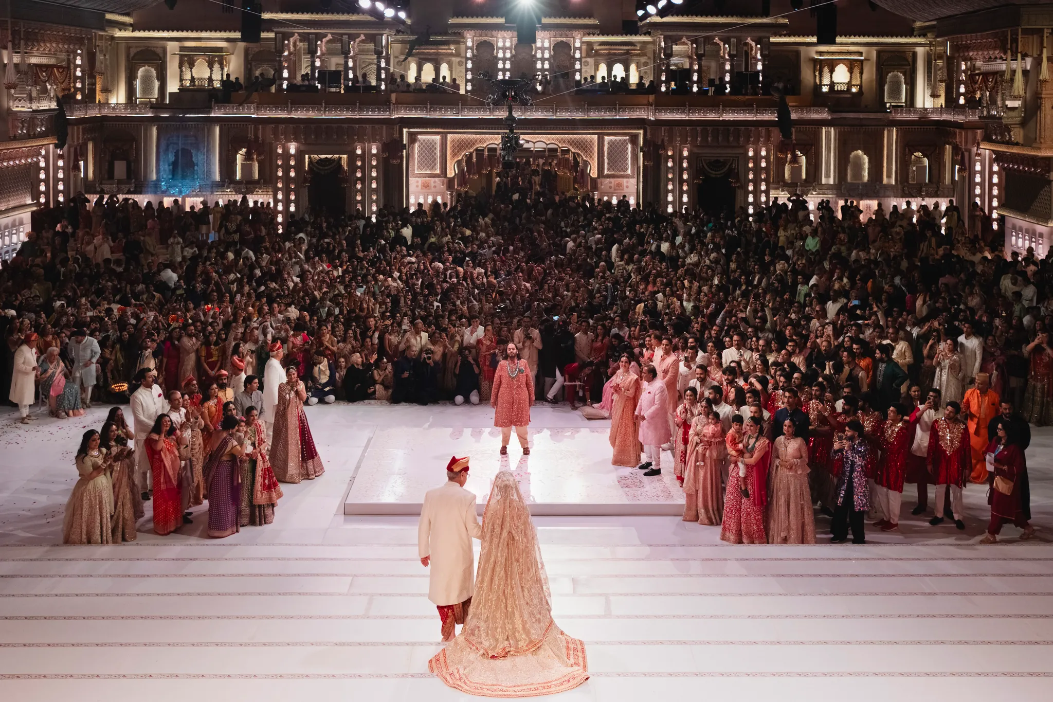 The Ambani pre-wedding celebration in Jamnagar, catered by Marigold